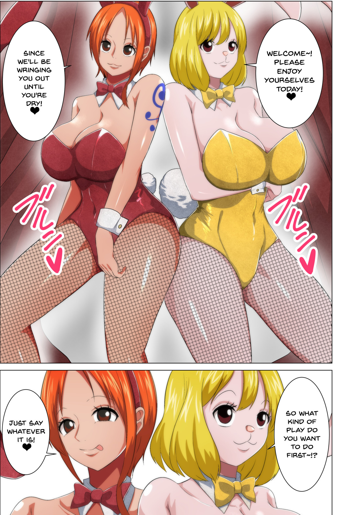 Hentai Manga Comic-v22m-Bunny Service-Read-3